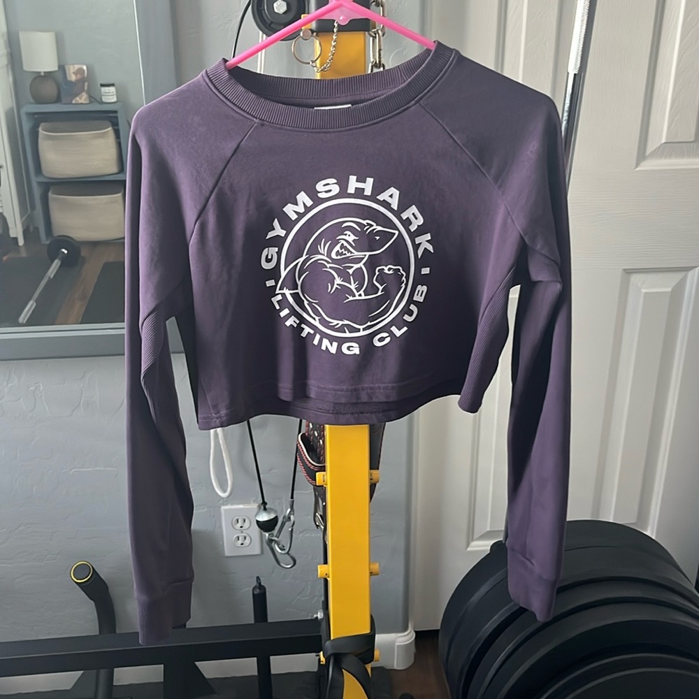 Gymshark Cropped Long-Sleeve Top